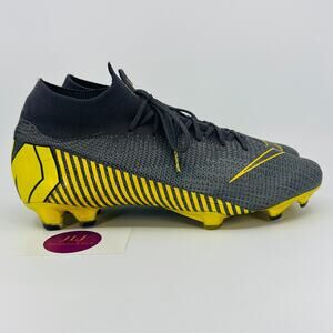 Nike Mercurial Superfly 6 Elite FG Soccer Cleats AH7365-070 Size 9.5 SEE PHOTOS
